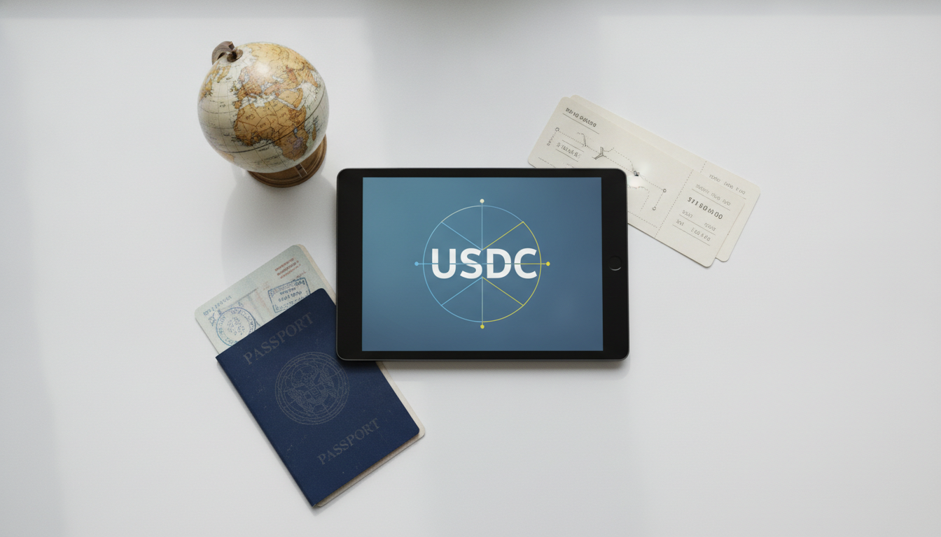 How does paying travel expenses in USDC cut cost and hassle? - crypto per diem policy